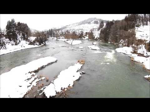 タンの瀬・冬（朝日町）