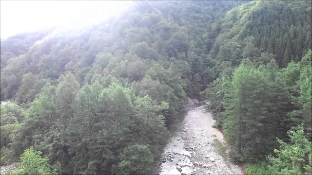 朝日川渓谷（朝日町）