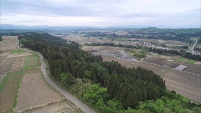 舟形 裏の山（舟形町）