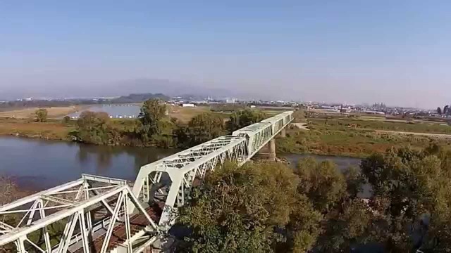 羽前長崎最上川鉄橋（中山町）
