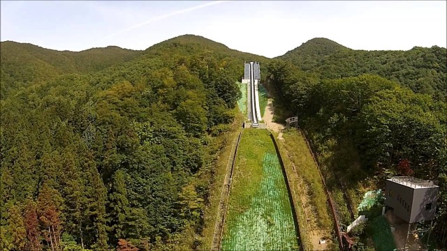 蔵王ジャンプ台（山形市）