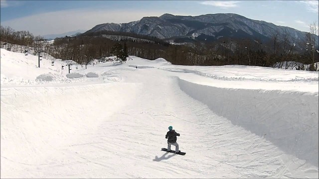 ハーフパイプと少年団（朝日町）