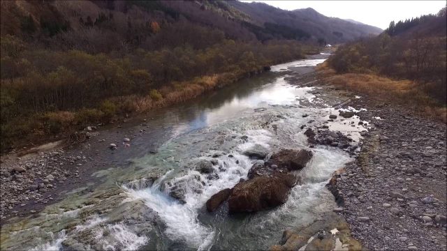 寒河江川（西川町）