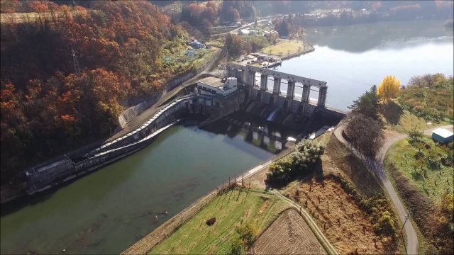 階段式魚道（朝日町）