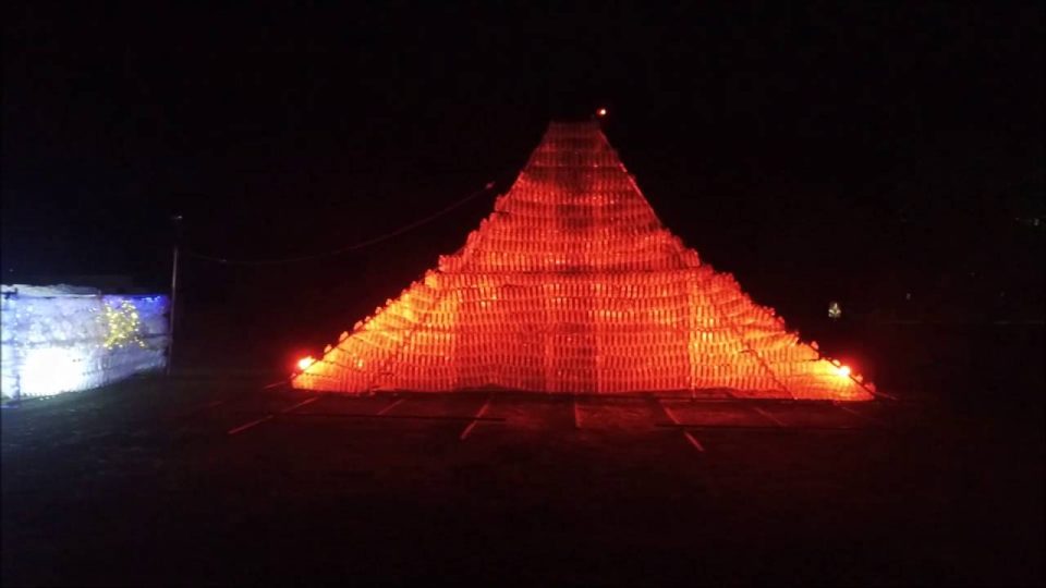 ペットボトル イルミネーション（山辺町）